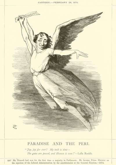 Le paradis et le péri - after John Tenniel
