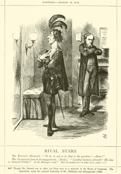 Étoiles rivales - after John Tenniel