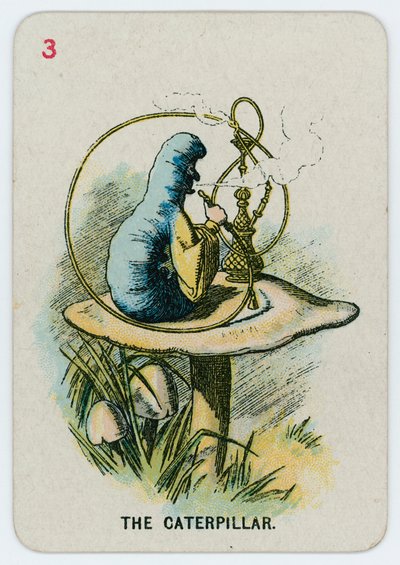 La chenille - after John Tenniel