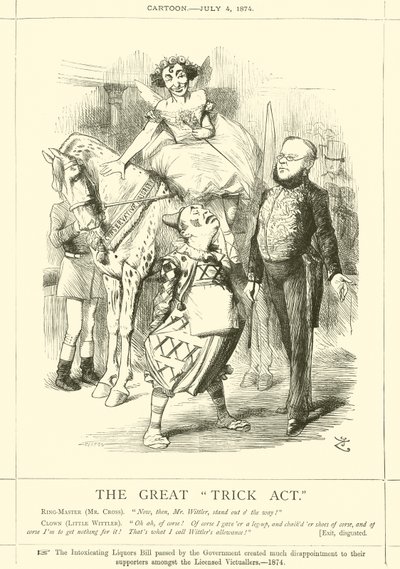 Le grand tour de magie - after John Tenniel