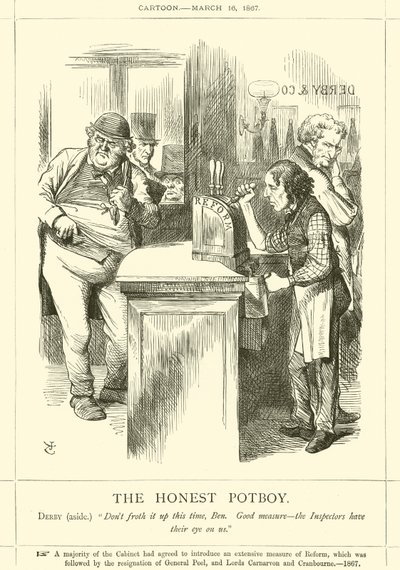 Le garçon honnête - after John Tenniel