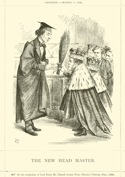 Le nouveau directeur - after John Tenniel