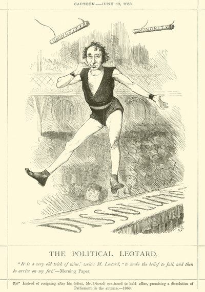 Le léotard politique - after John Tenniel