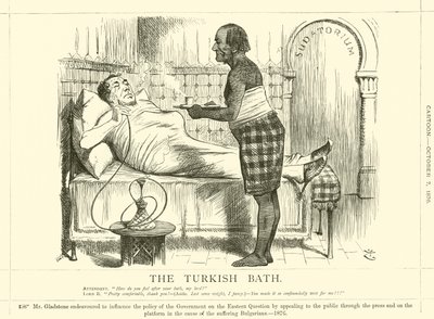 Le bain turc - after John Tenniel