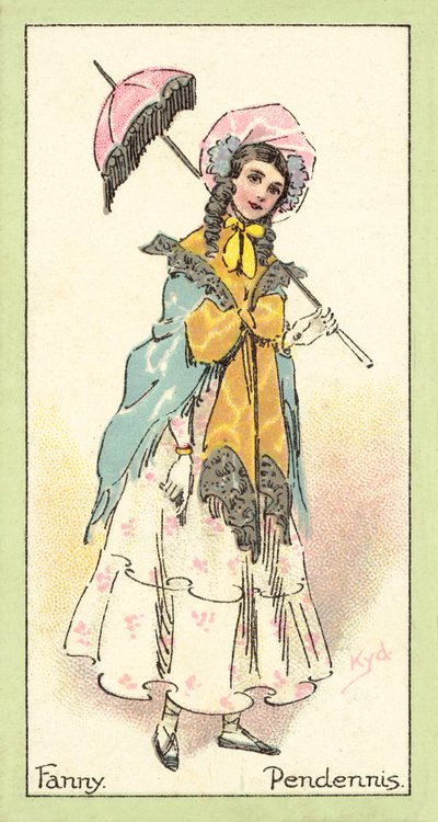 Fanny, Pendennis - after Joseph Clayton Clarke