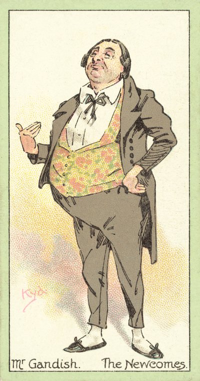 M. Gandish, The Newcomes (chromolitho) - after Joseph Clayton Clarke