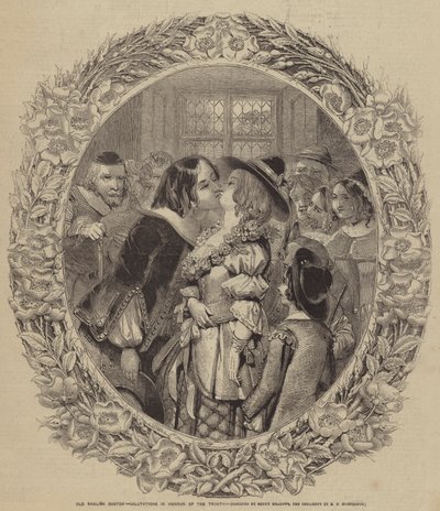 Ancienne coutume anglaise, salutations en l