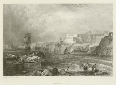 Malte - after Joseph Mallord William Turner