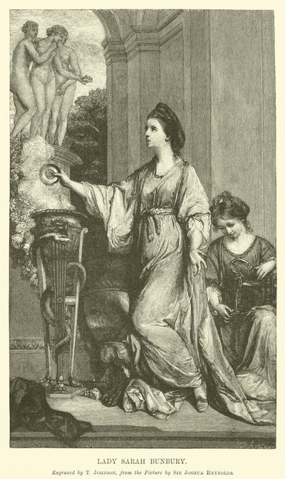 Lady Sarah Bunbury - after Joshua Reynolds
