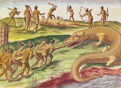 Chasse aux crocodiles, de 