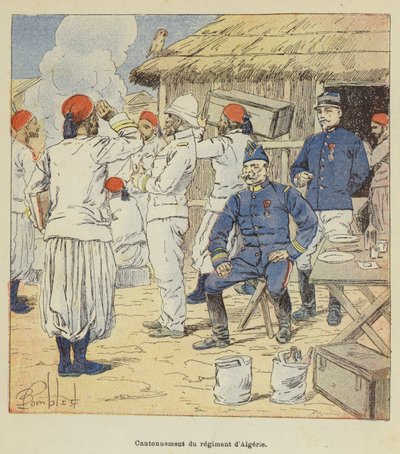 Cantonnement du régiment d