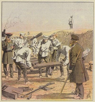 Construction du Transsibérien - after Louis Charles Bombled