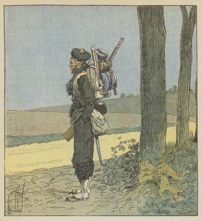 Fusilier marin - after Louis Charles Bombled