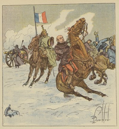 Jaureguiberry à Saint-Jean-sur-Erve - after Louis Charles Bombled