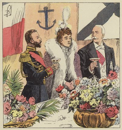 Le tsar Nicolas II proclame l