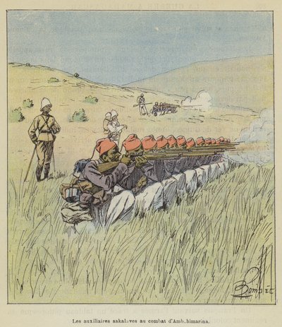 Les auxiliaires sakalaves au combat d