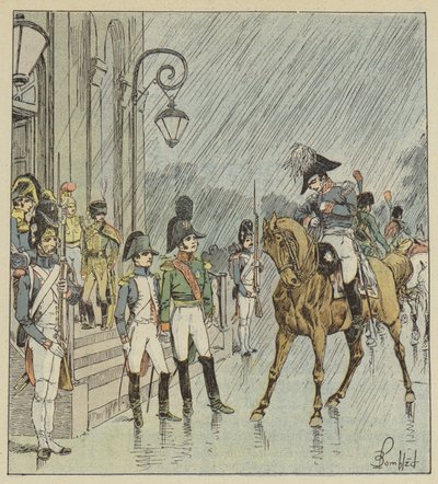 Les deux empereurs se mouillaient à cause de lui - after Louis Charles Bombled