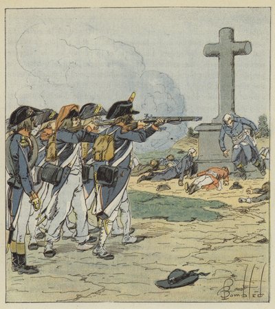 Les trois quarts de la noblesse française furent ainsi détruits - after Louis Charles Bombled