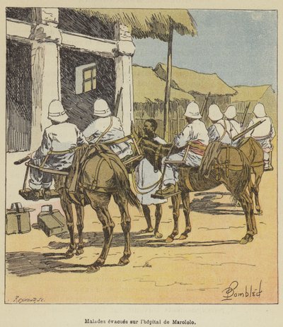 Malades évacués sur l