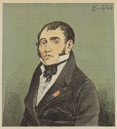 Portrait de Las-Cases - after Louis Charles Bombled