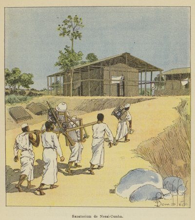 Sanatorium de Nossi-Cumba - after Louis Charles Bombled