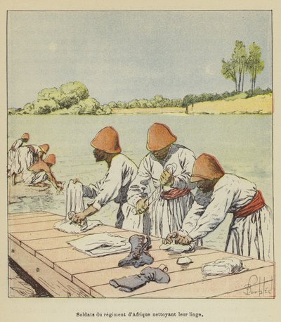Soldats du régiment d