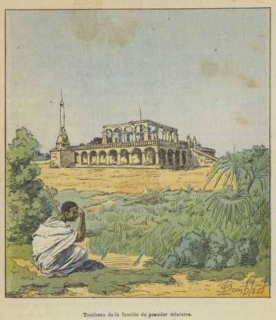 Tombeau de la famille du premier ministre - after Louis Charles Bombled