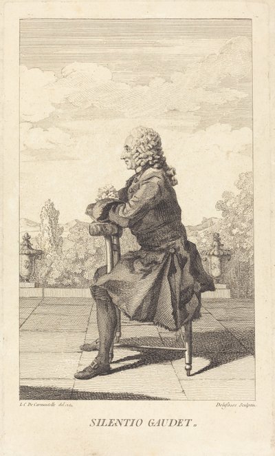 Jean-Baptiste-François Durey de Meinières - after Louis de Carrogis Jean Baptiste Delafosse called Carmontelle