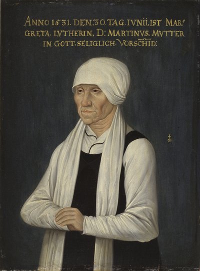 Margareta Luther, c.1700 - after Lucas Cranach the Elder