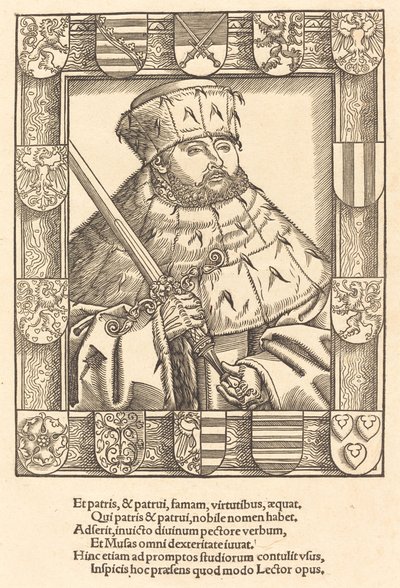 Jean Frédéric le Magnanime, en robes électorales - after Lucas Cranach the Younger