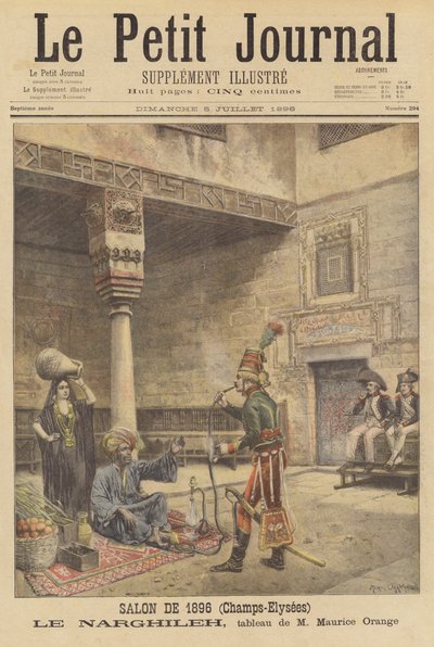 Le Narghilé - after Maurice Henri Orange