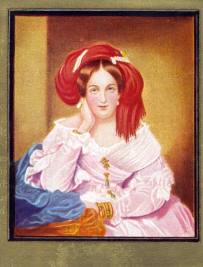 Melanie Zichy von Metternich - after Moritz Michael Daffinger