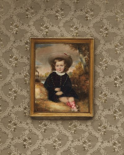 Portrait de Johann II, prince de Liechtenstein, enfant, 1844 - after Moritz Michael Daffinger