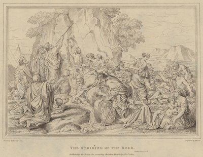 Le coup de la roche, Exode - after Nicolas Poussin