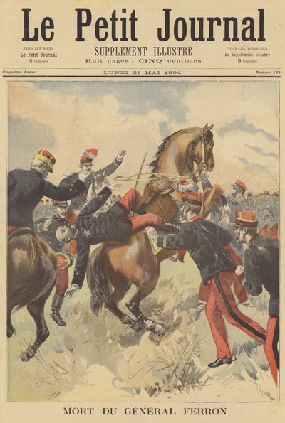 Mort du général Ferron - after Oswaldo Tofani