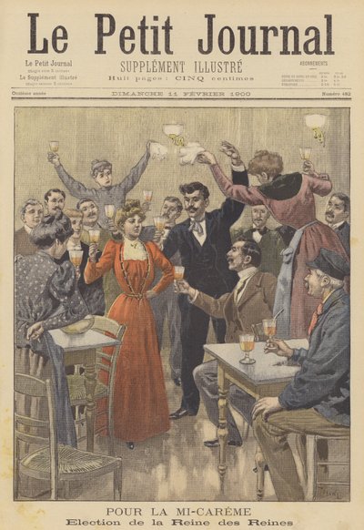 Élection de la reine des reines de la Mi-Carême - after Oswaldo Tofani