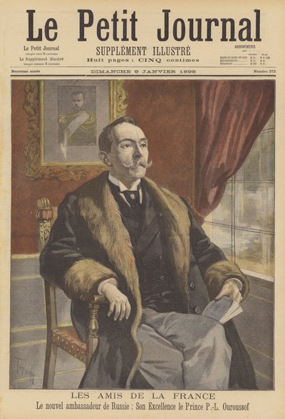 Lev Pavlovich Urusov, nouvel ambassadeur de Russie en France - after Oswaldo Tofani