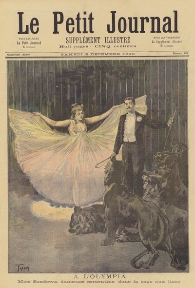 Miss Sandowa, danseuse à l