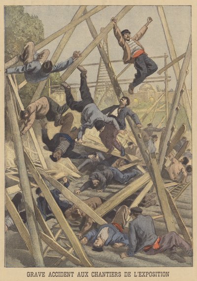 Grave accident sur le site de l