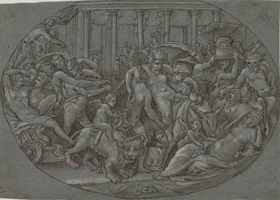 Triomphe de Bacchus - after Perino del Vaga