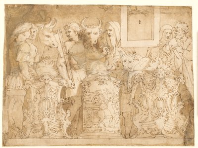 Sacrifice antique - after Polidoro da Caravaggio