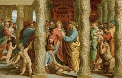 Guérison du paralytique - after Raphael