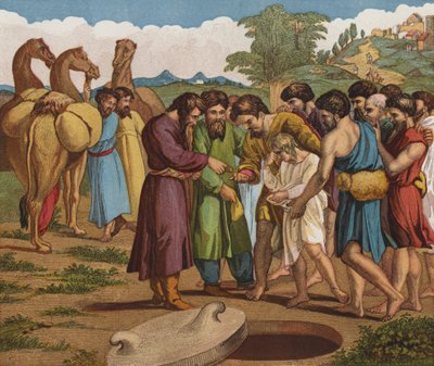 Joseph vendu par ses frères - after Raphael