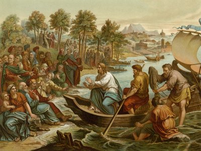 Le sermon sur la barque - after Raphael