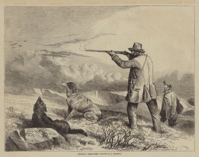 Chasse au grouse - after Richard Ansdell