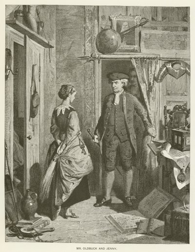 M. Oldbuck et Jenny - after Robert Herdman