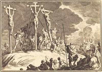 Le Perçage du côté du Christ - after Sébastien Le Clerc I