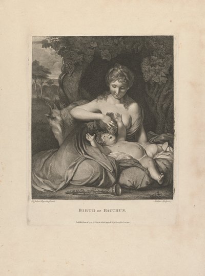 Naissance de Bacchus - after Sir Joshua Reynolds