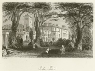 Ockham Park - after Thomas Allom