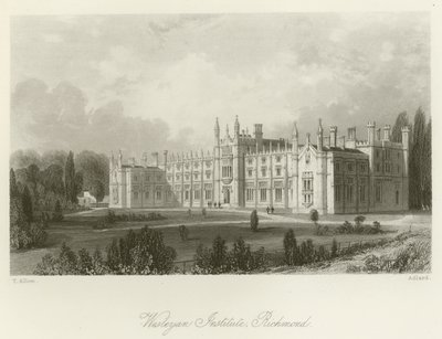 Institut Wesleyan, Richmond - after Thomas Allom